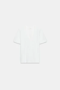 SHORT SLEEVE INTERLOCK T-SHIRT