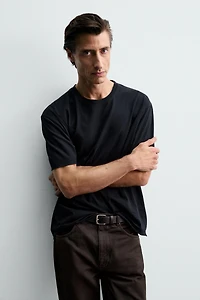 IRREGULAR HEM T-SHIRT