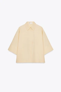 ZW COLLECTION POPLIN SHIRT