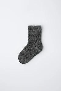 KNIT SOCKS WITH WOOL