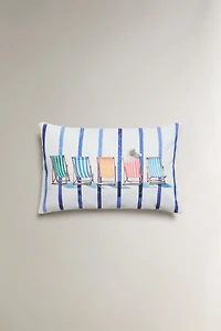 HOUSSE DE COUSSIN CHAISES LONGUES