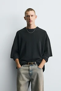 PRINTED KNIT T-SHIRT