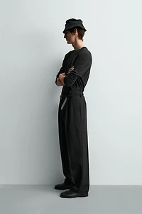 RELAXED FIT COTTON - LINEN BLEND T-SHIRT LIMITED EDITION
