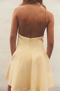 ROBE COURTE HALTER