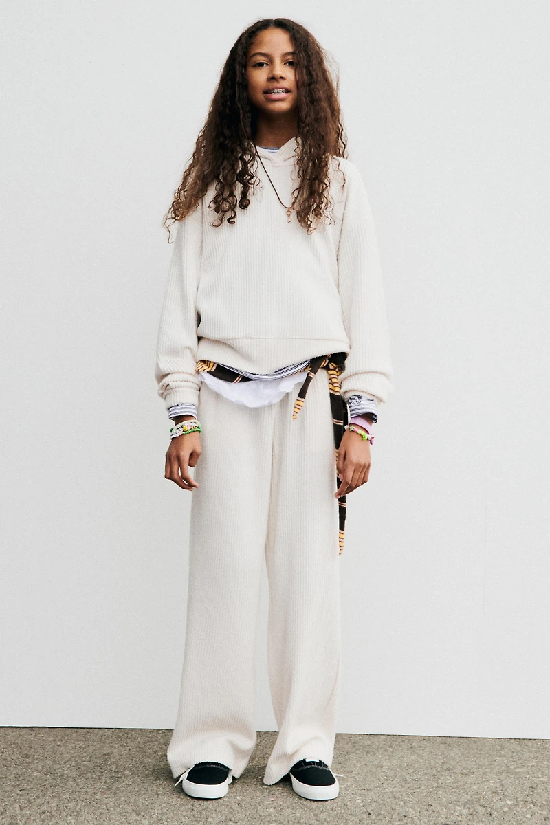 SOFT TOUCH RIBBED PANTS