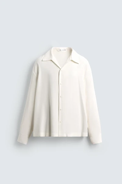 CHEMISE FLUIDE COUPE DÉCONTRACTÉE