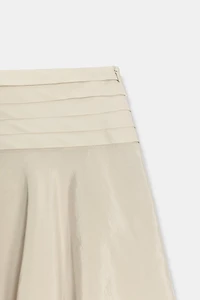 ASYMMETRIC RUFFLED SKIRT ZW COLLECTION