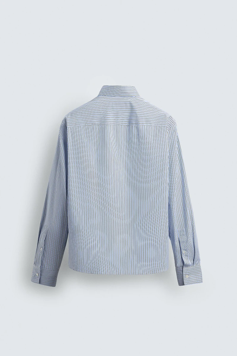 CHEMISE RELAXED FIT À RAYURES
