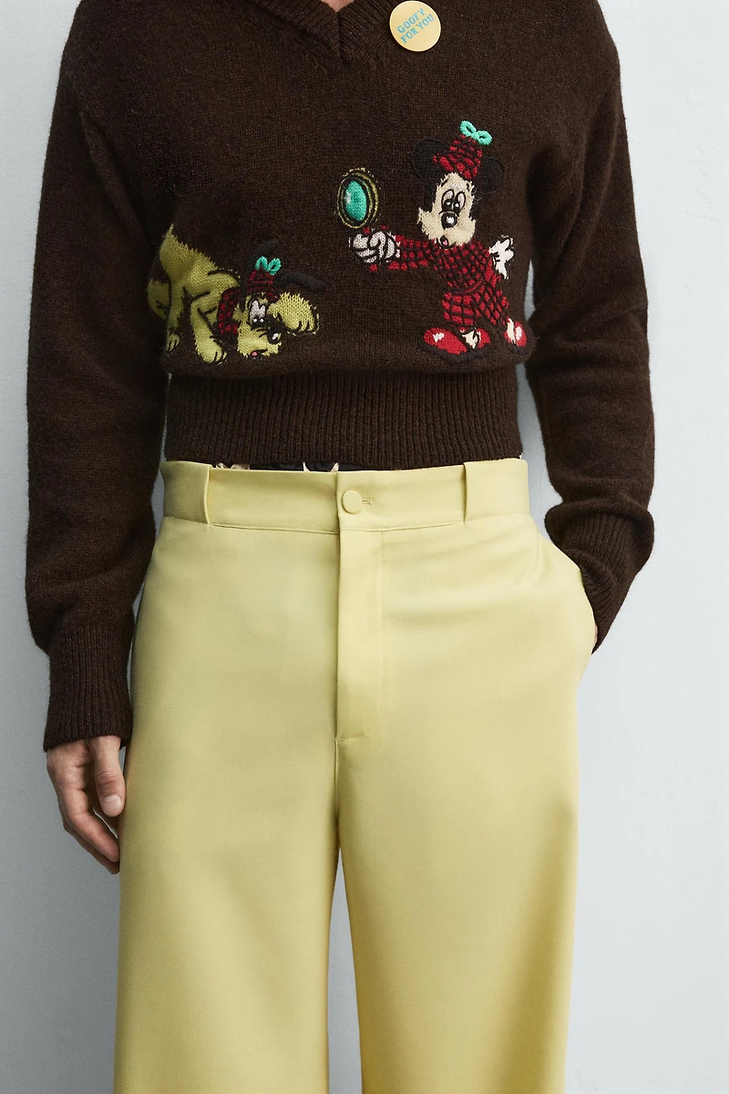 LOOSE FIT TROUSERS HARRY LAMBERT FOR ZARA X DISNEY