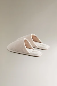 VELVET MULE SLIPPERS