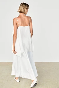 Flowing spaghetti strap top