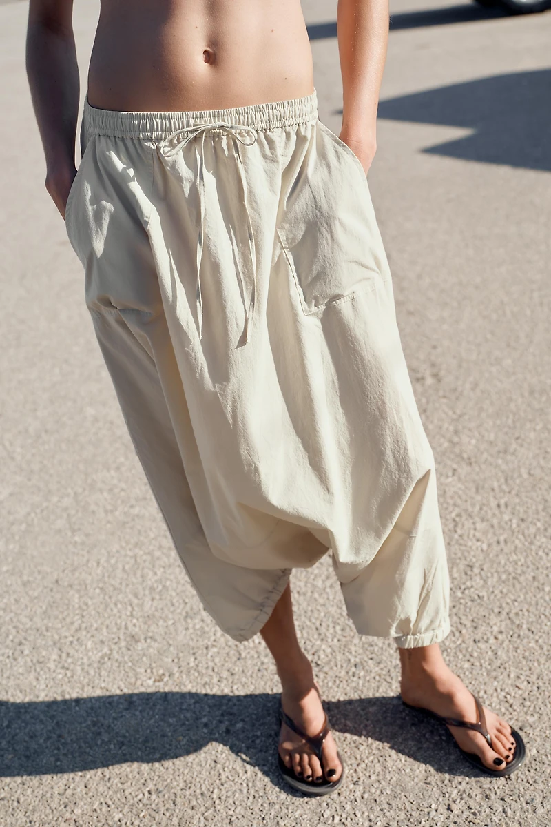 PANTALON BOUFFANT EN NYLON