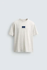 CONTRAST PRINT T-SHIRT