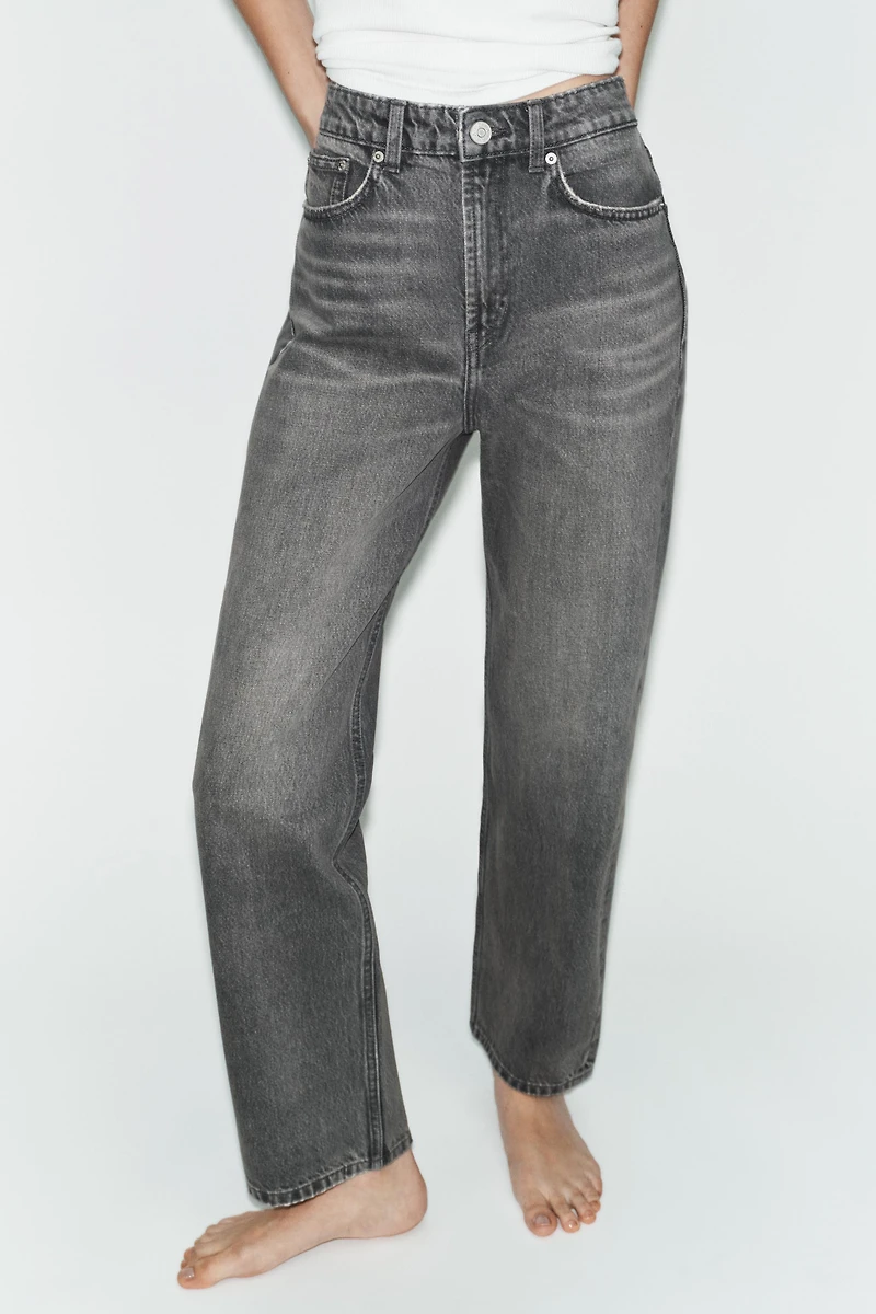 TRF MOM FIT HI-RISE JEANS