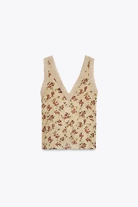 FLORAL LACE TOP