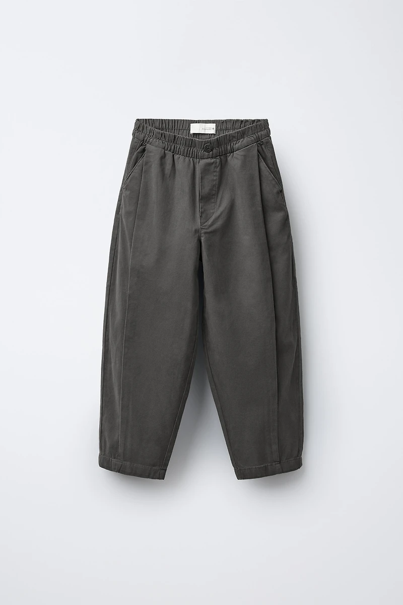 PLEATED BALLOON PANTS