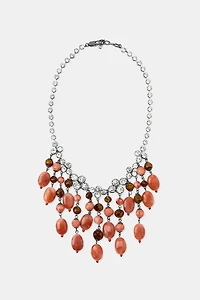 WATERFALL JEWEL STONE NECKLACE