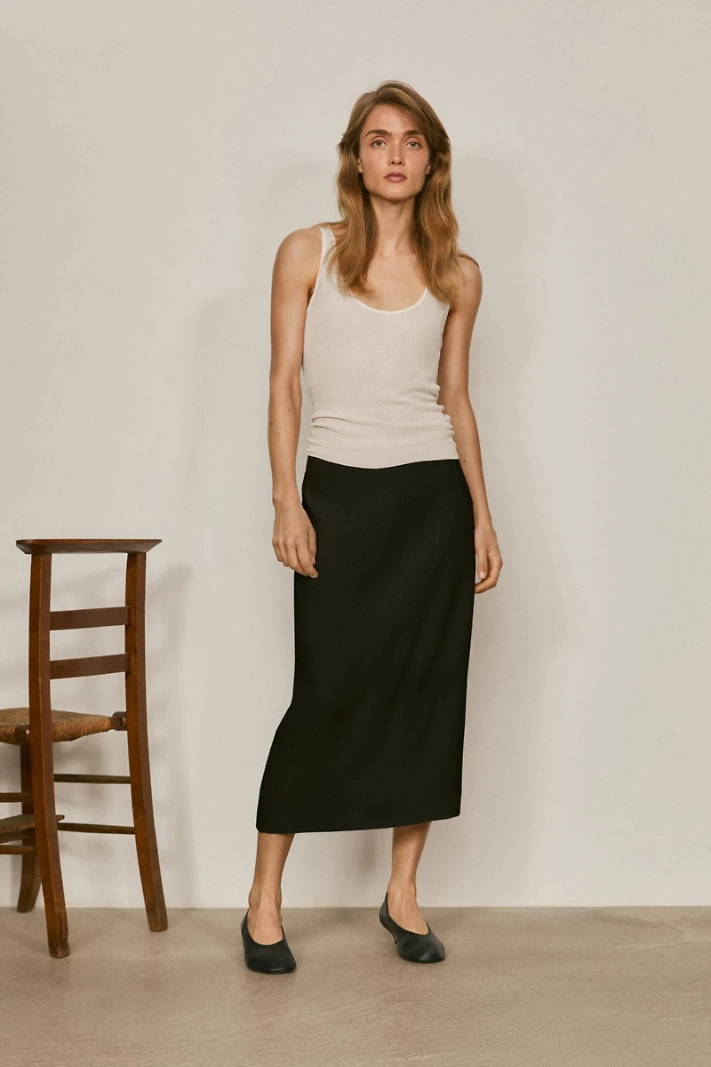 Straight midi skirt - LIMITED EDITION