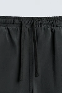 RELAXED FIT FLOWY CARGO SHORTS