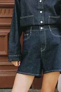 Z1975 HIGH-WAISTED MOM FIT SHORTS
