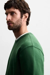 BASIC CREWNECK SWEATSHIRT