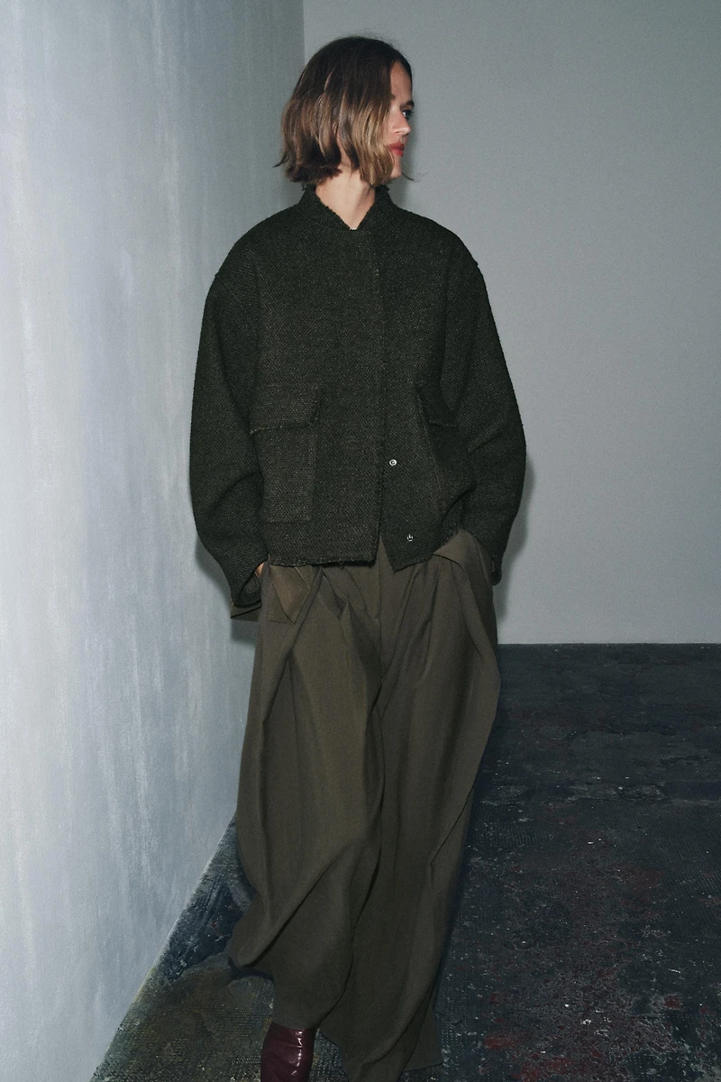 VESTE STRUCTURÉE AVEC LAINE ZW COLLECTION