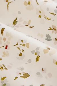 FLORAL PRINT DUVET COVER