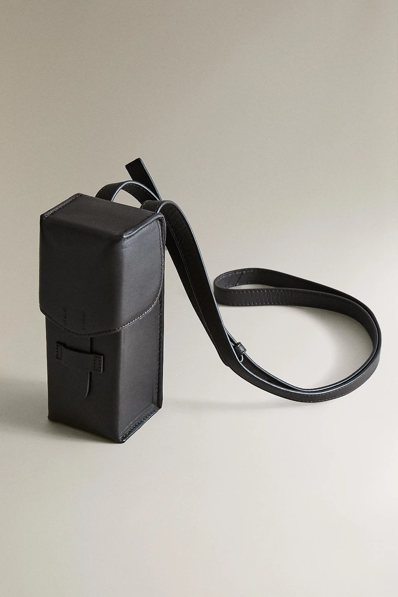 LEATHER LOMOMATIC CAMERA CASE