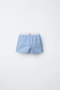 6-14 ANS/ SHORT DE BAIN ÉTIQUETTE