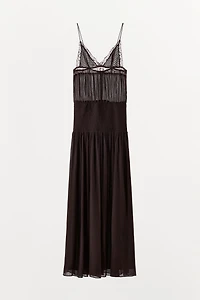 LACE STRAP DRESS