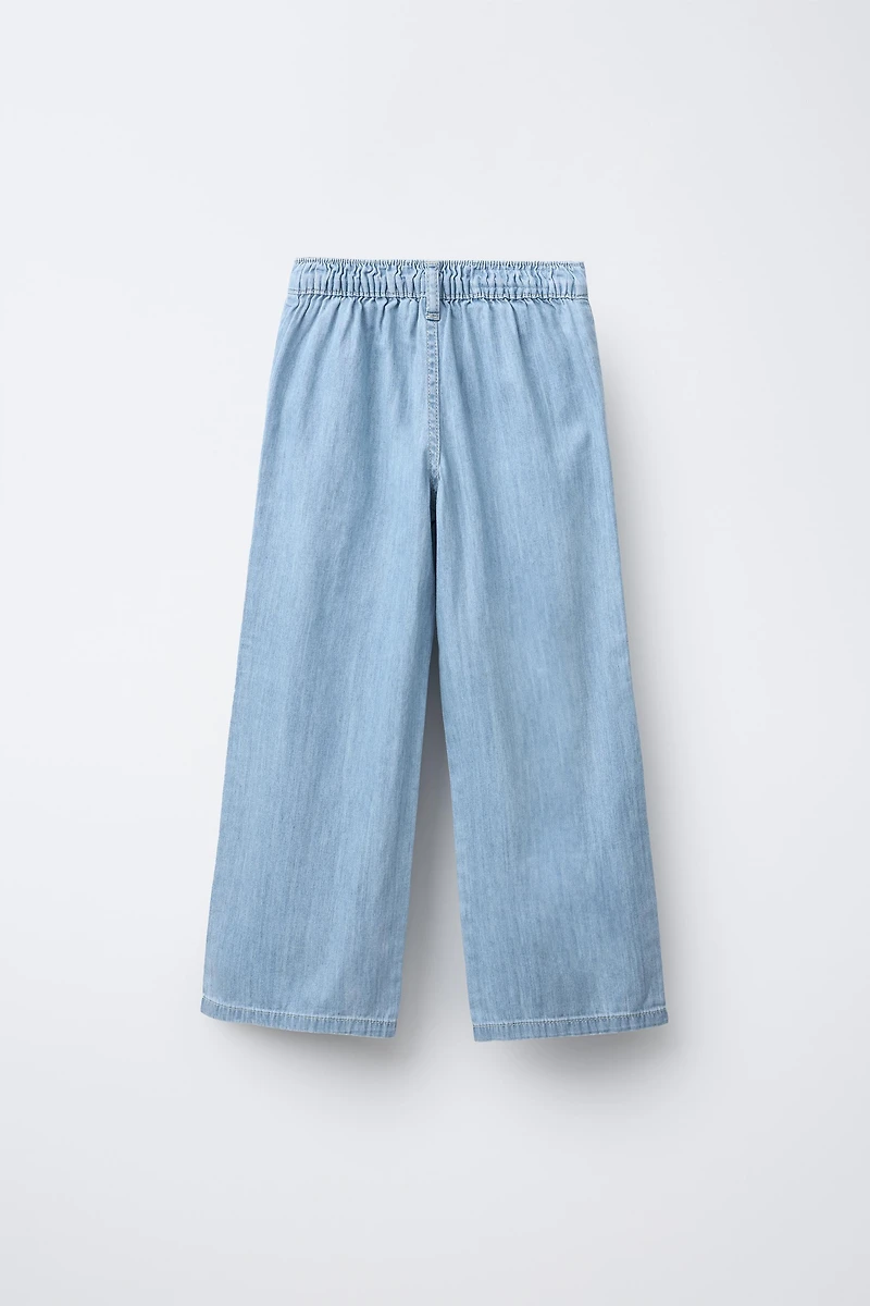 FLOWY WIDE LEG PANTS