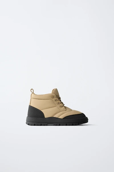 WATER REPELLENT QUILTED BOOTS