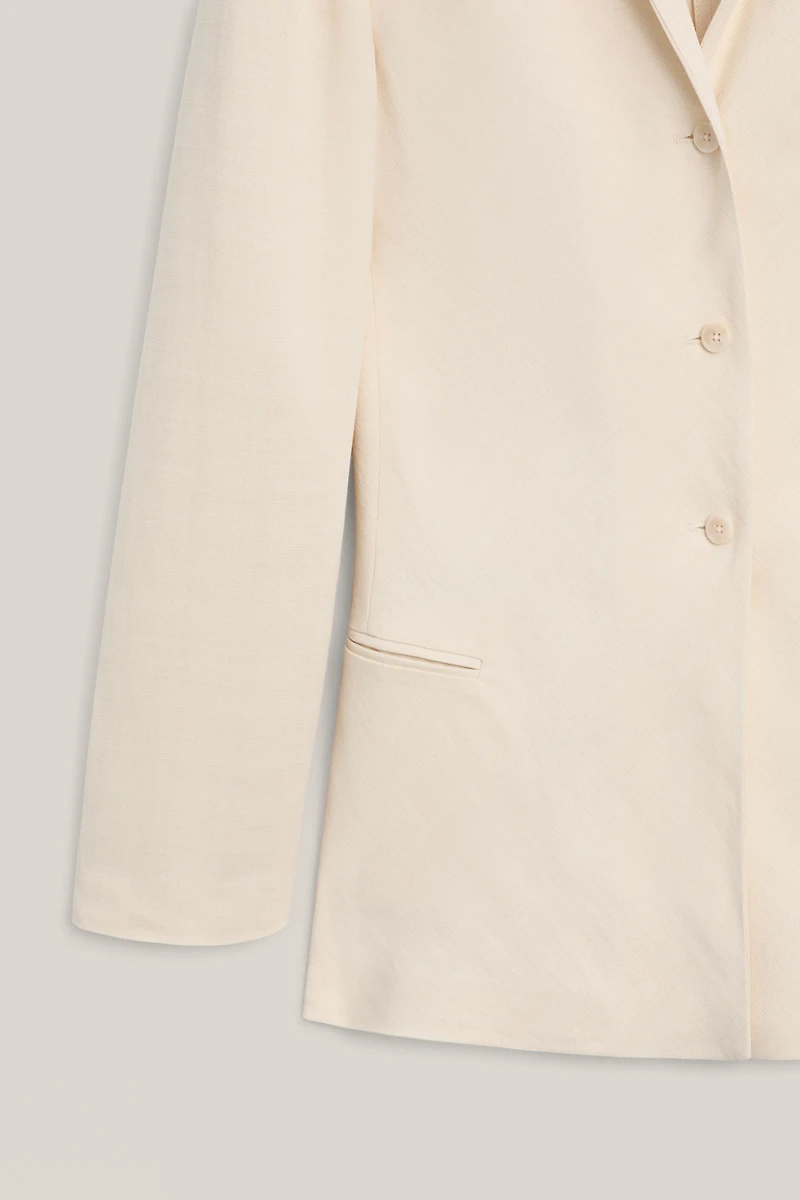 Flowing blazer with lapel detail - LIMITED EDITION