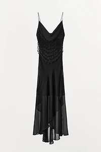 LIMITED EDITION BEADED MIDI DRESS
