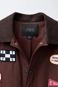 VESTE REMBOURRÉE PIÈCES