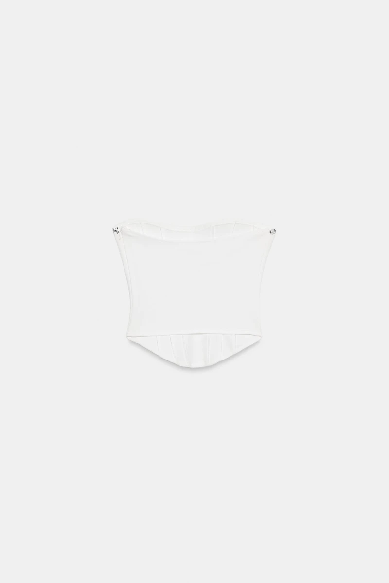 TOP CORSET STRETCH PAILLETÉ