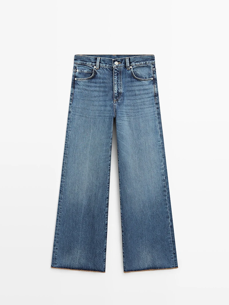 Jean palazzo taille haute