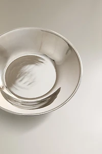 SHINY METAL BATHROOM SOAP DISH