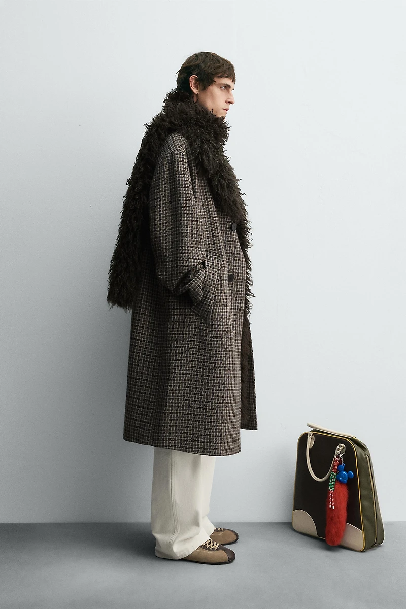 CHECK COMBINED COAT HARRY LAMBERT FOR ZARA X DISNEY