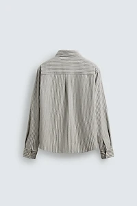 RELAXED FIT STRIPED SHIRT