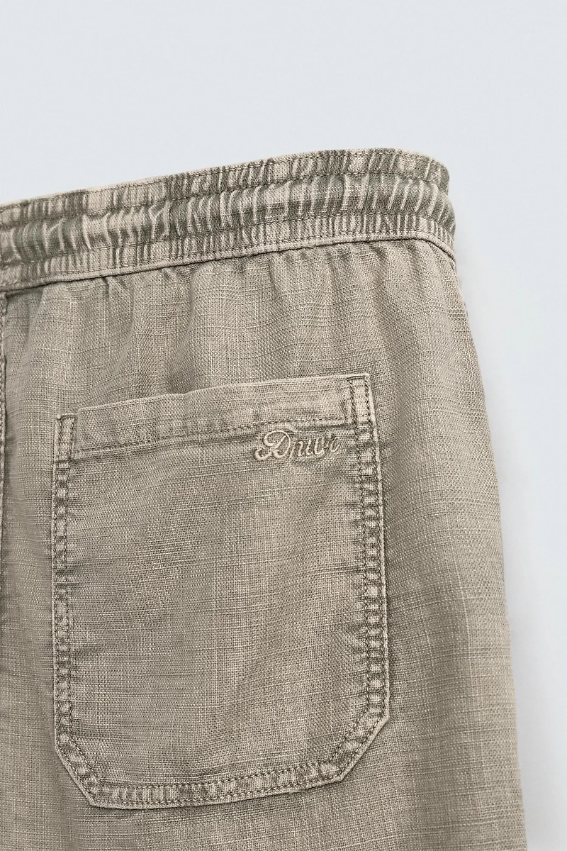 WASHED RELAXED FIT SHORTS