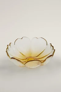 BOL EN VERRE FLEUR