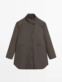 Veste longue matelassée