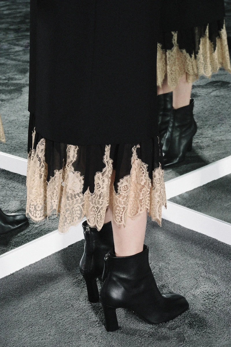 LIMITED EDITION LEATHER HEELED ANKLE BOOTS