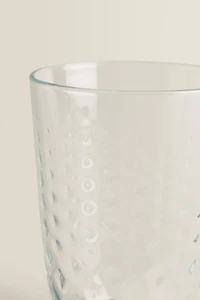 VERRE MOTIF RELIEF