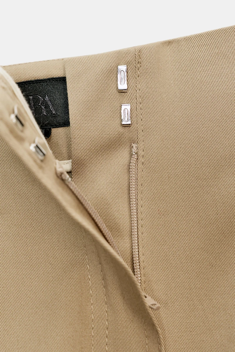 TRENCH MIDI SKIRT ZW COLLECTION