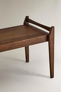 LONG WOODEN BENCH
