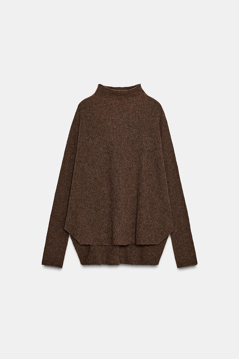 KNIT CAPE BODY JUMPER