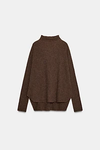 KNIT CAPE BODY JUMPER