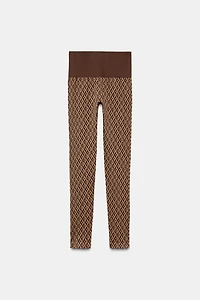 THERMAL JACQUARD THERMOLITE® CORE SKI COLLECTION LEGGINGS